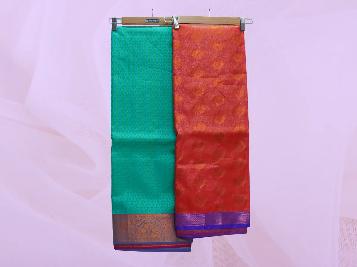Sarees Made From Cationic Yarn