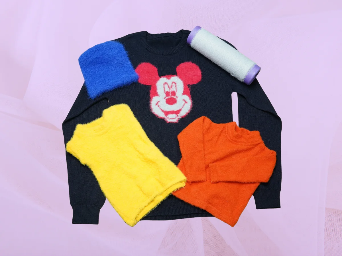 Products Made From MINK Dyed Yarn